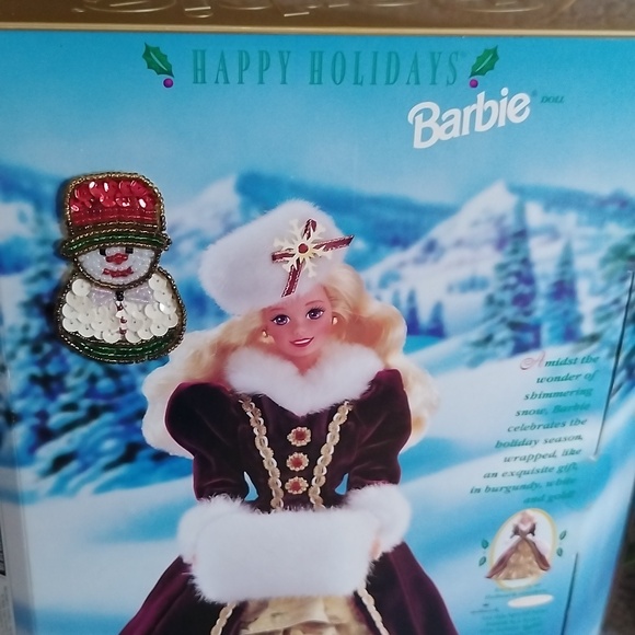 Happy Holidays Special Edition Barbie 1996 - Picture 6 of 9